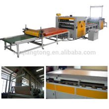 PUR hot melt glue laminating machine for acrylic and pvc/ PUR Single Side High Glossy Laminating Line